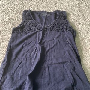 Eddie Bauer dark blue tank